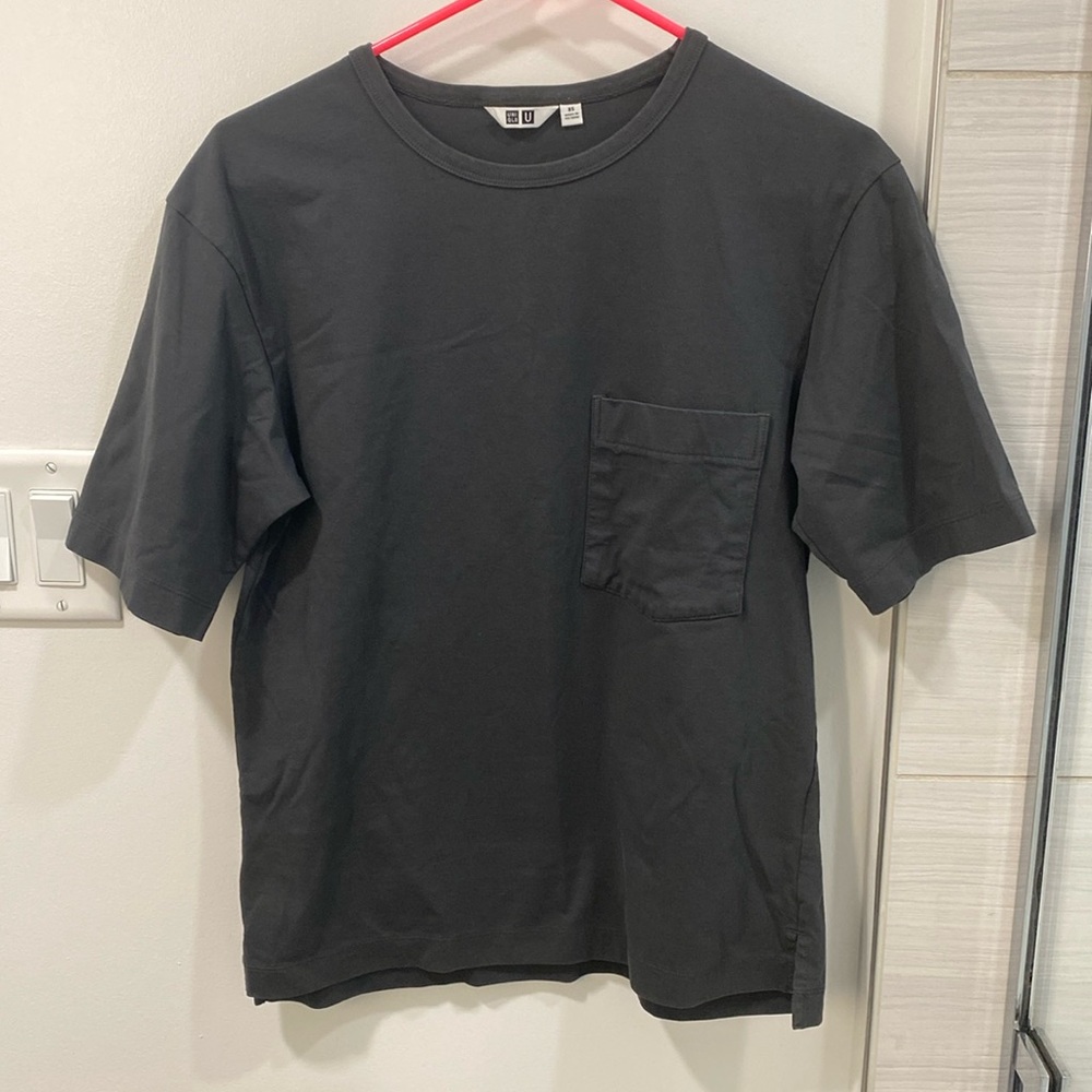 U AIRism Cotton Crew Neck Short-Sleeve T-Shirt